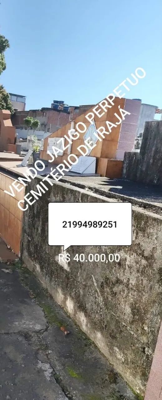 Vendo jazigo perpetuo
