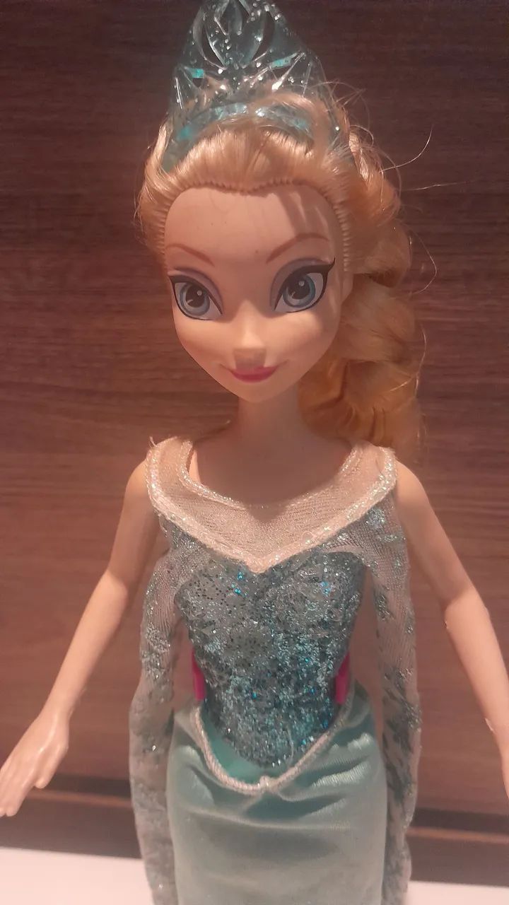 Boneca Disney Elsa Frozen   - Foto 4