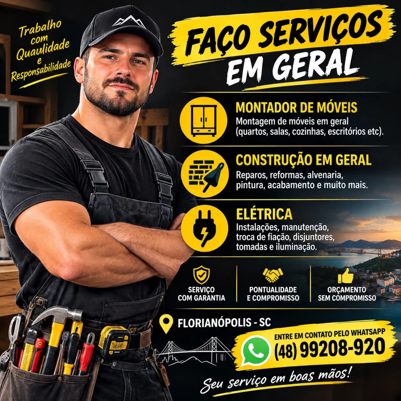 Montador de Móvel e serviços em geral. 