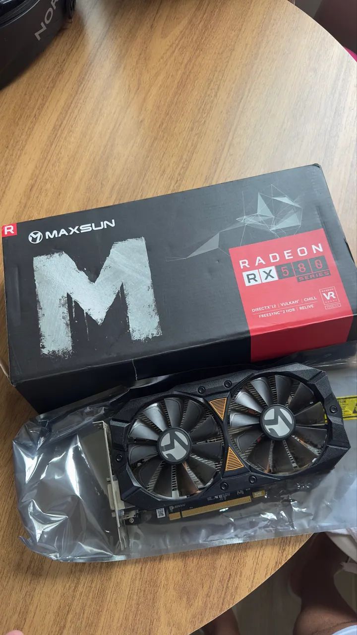 Placa de vídeo Rx 580