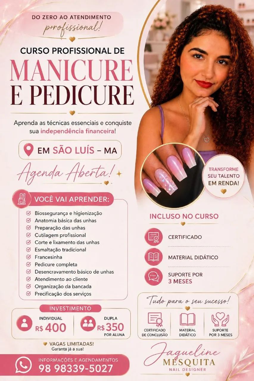 Curso Manicure e Nails Design  - Foto 2