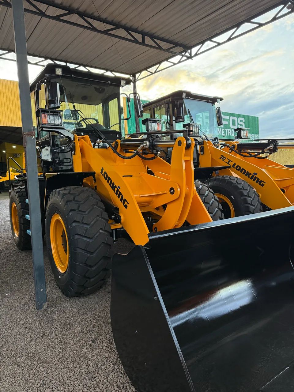 Pá carregadeira Lonking  - Foto 4