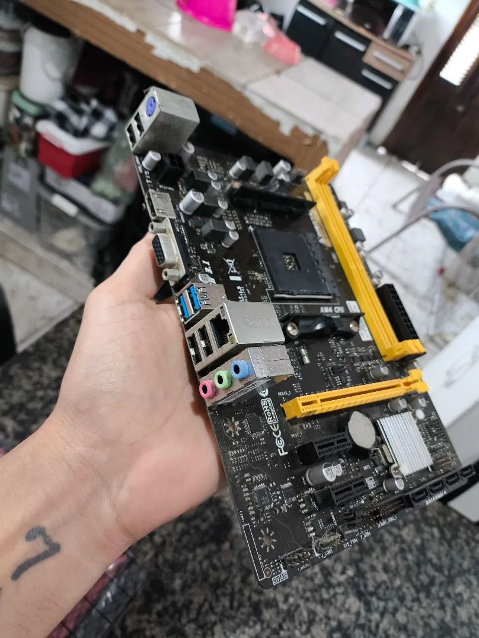 Placa mãe Biostar A320MH AM4 Ddr4 - Foto 2