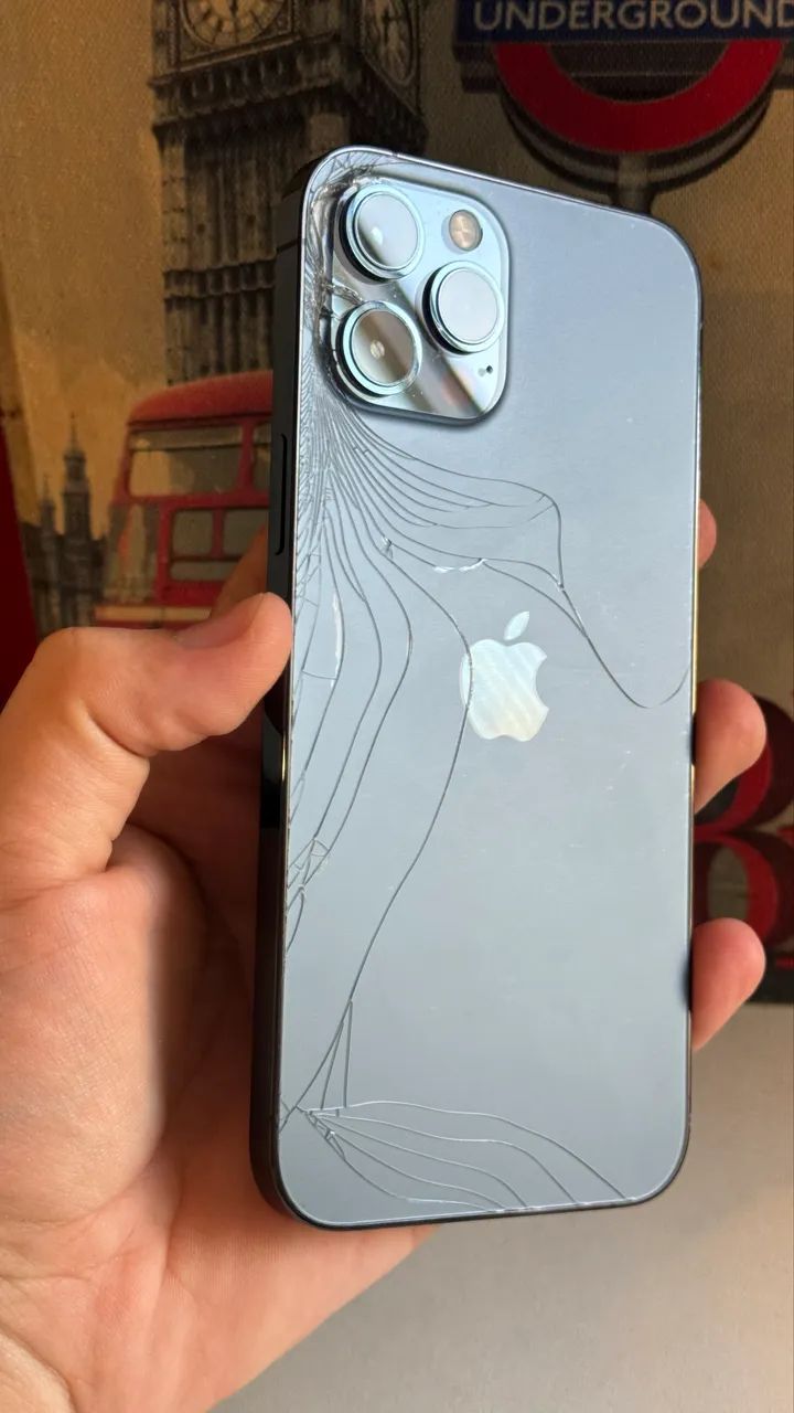 iPhone 12 Pro Max 256 GB - Azul Pacífico - Foto 3