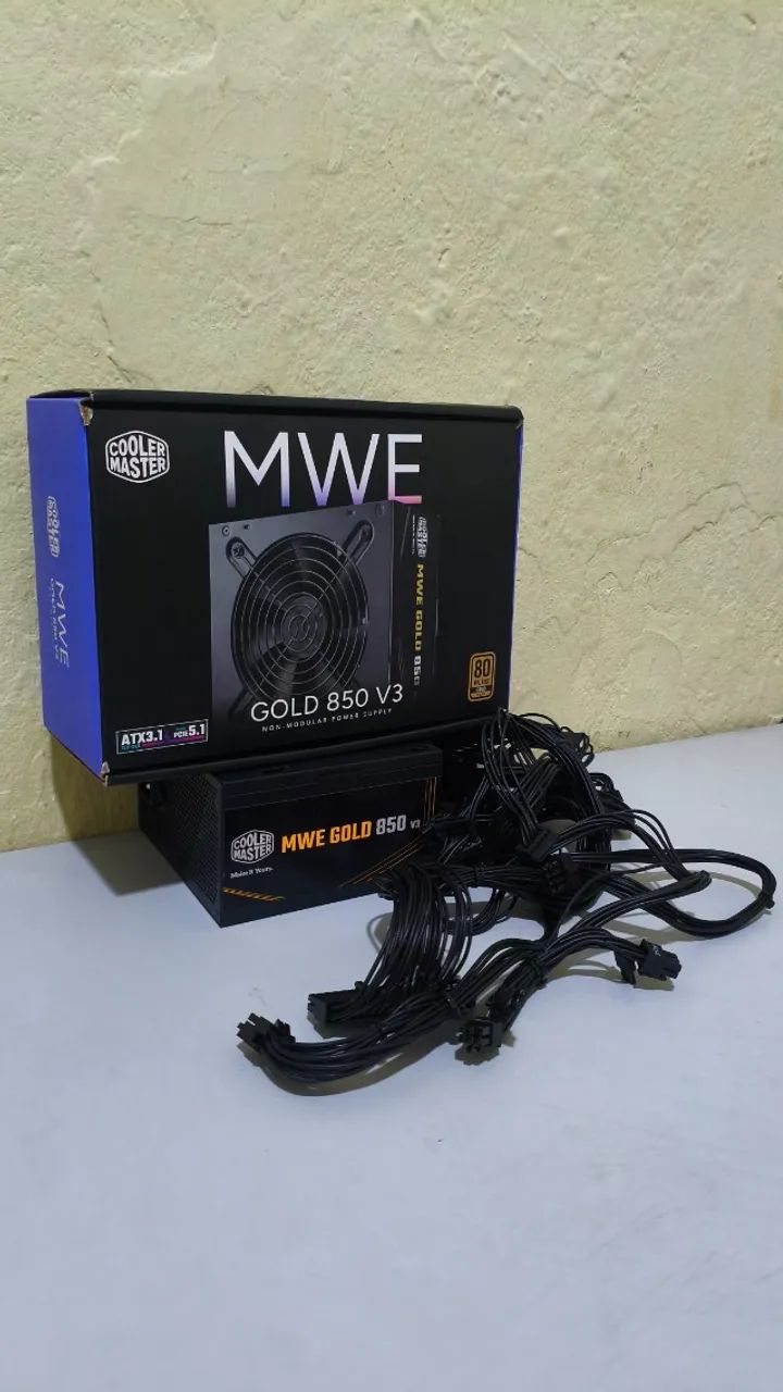 Fonte Cooler Master MWE Gold 850 V3 - Foto 4
