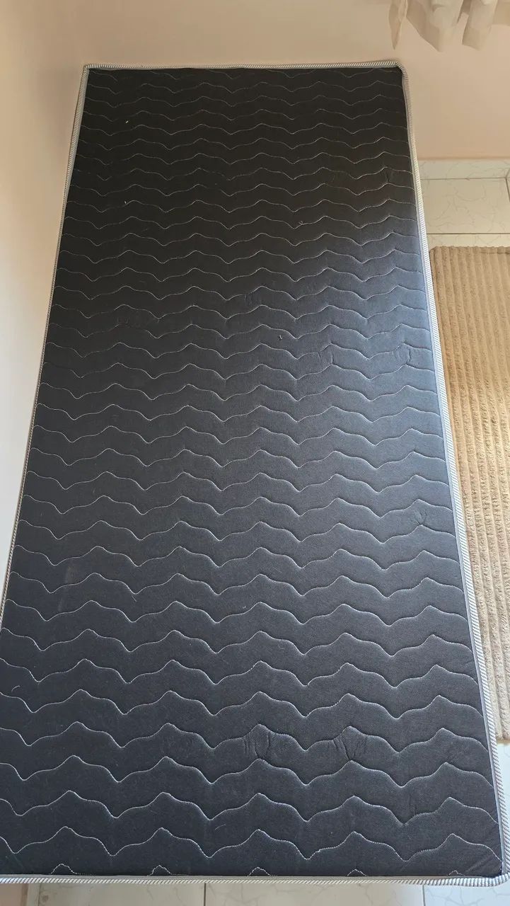 Cama solteiro BOX - BASE + COLCHÃO - Foto 2