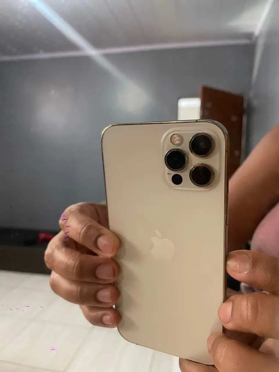 iPhone 12 PRO 128 GB aceito trocas em celular  - Foto 4