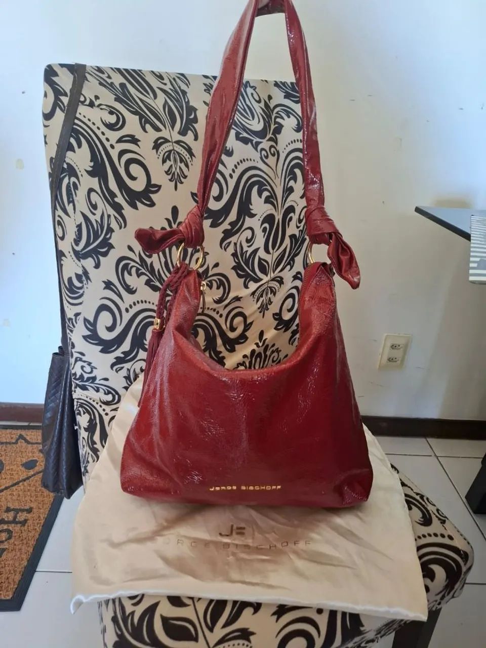 Bolsa vermelha luxo!