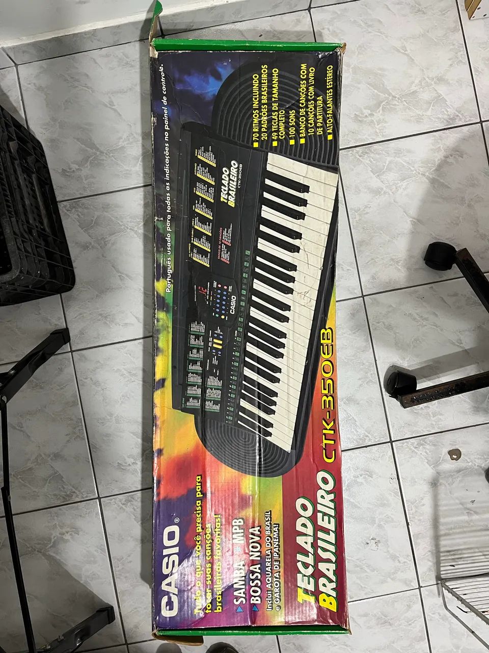 Teclado Casio CTK 350 EB - Foto 3