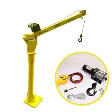 Mini Guindaste Munck Elétrico 12v 500kg Para Caminhonete