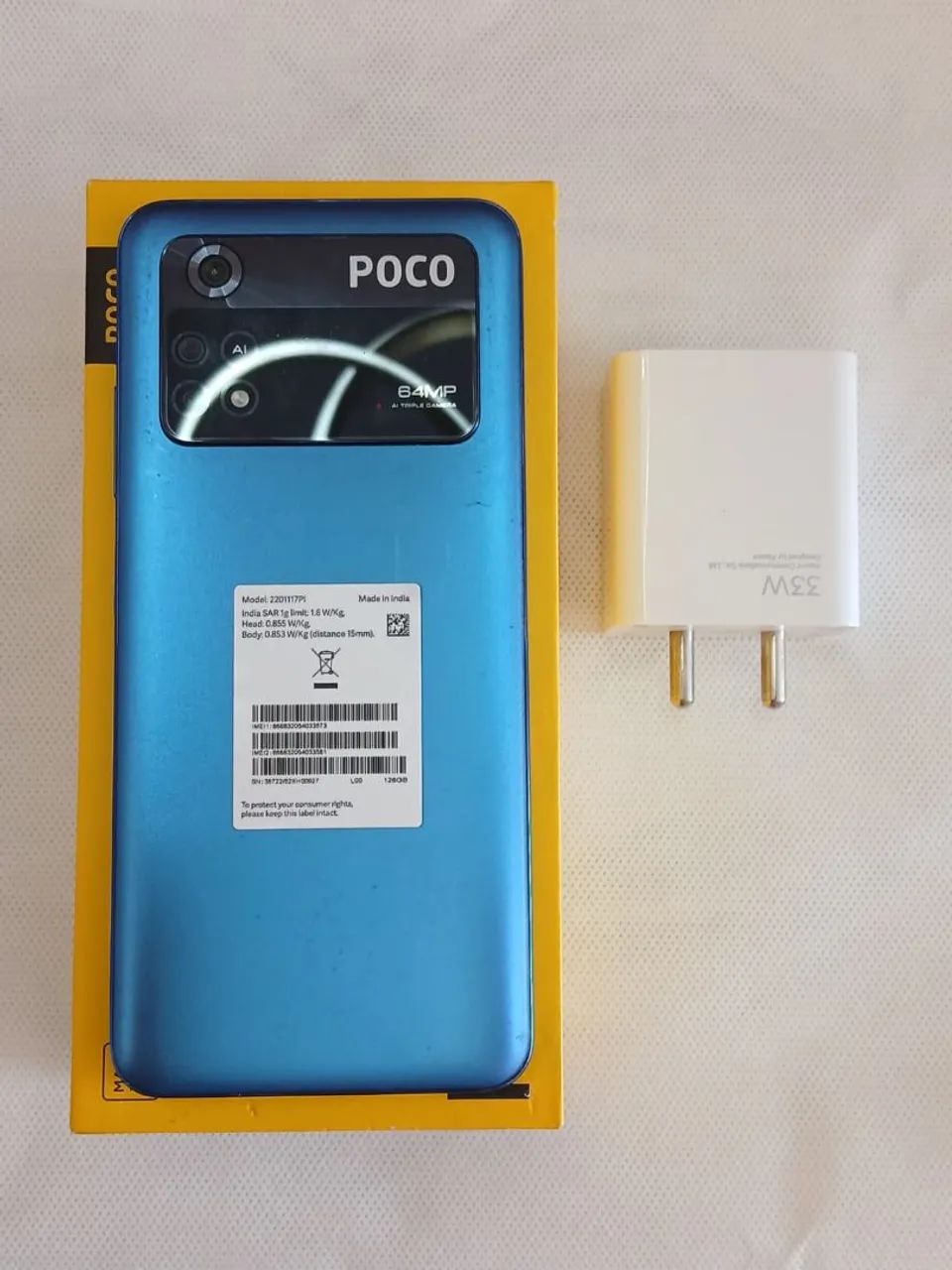 Poco m4 pro 128gb/6ram (estado de novo!) - Foto 4