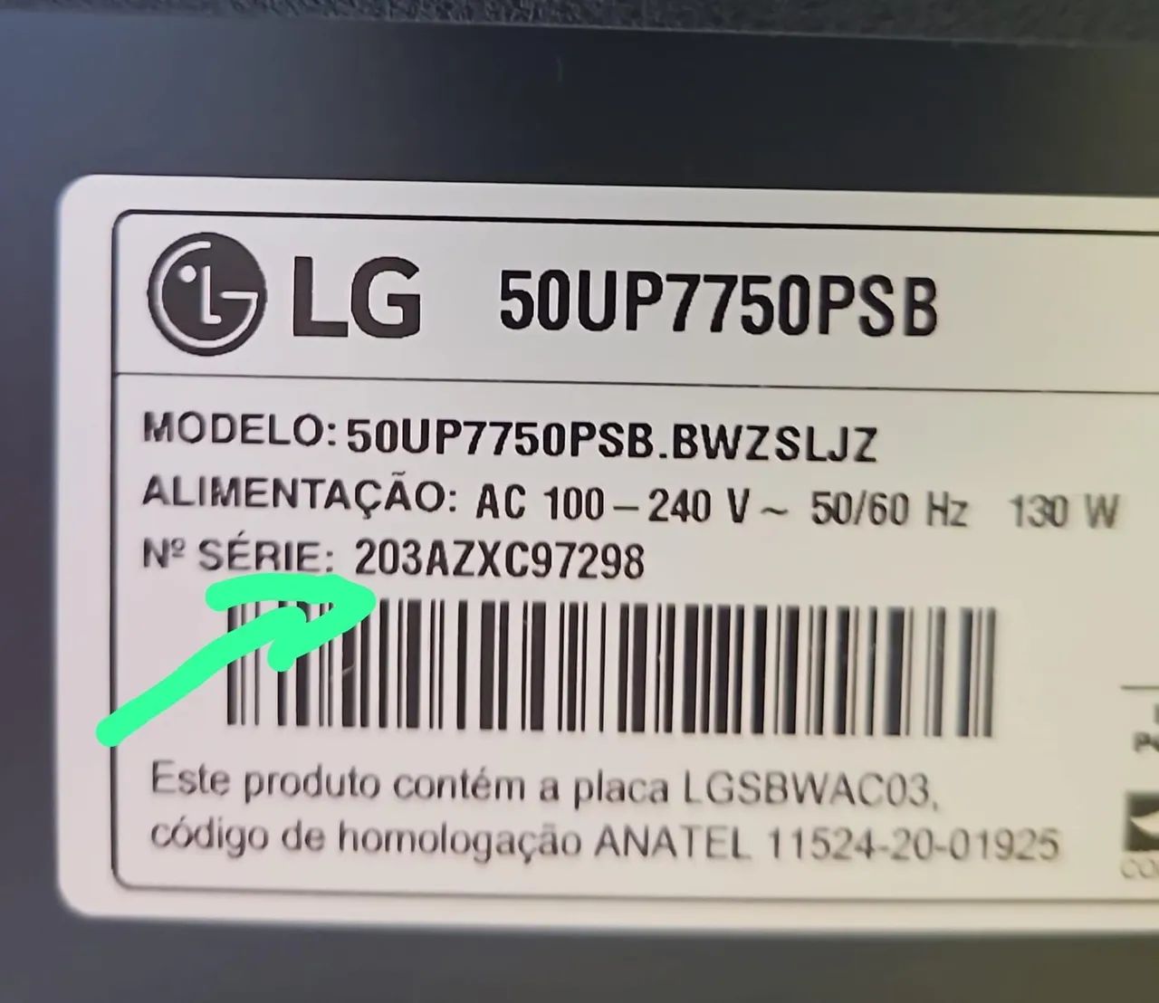 Tv Smart LG 50 polegadas 4k  - Foto 5