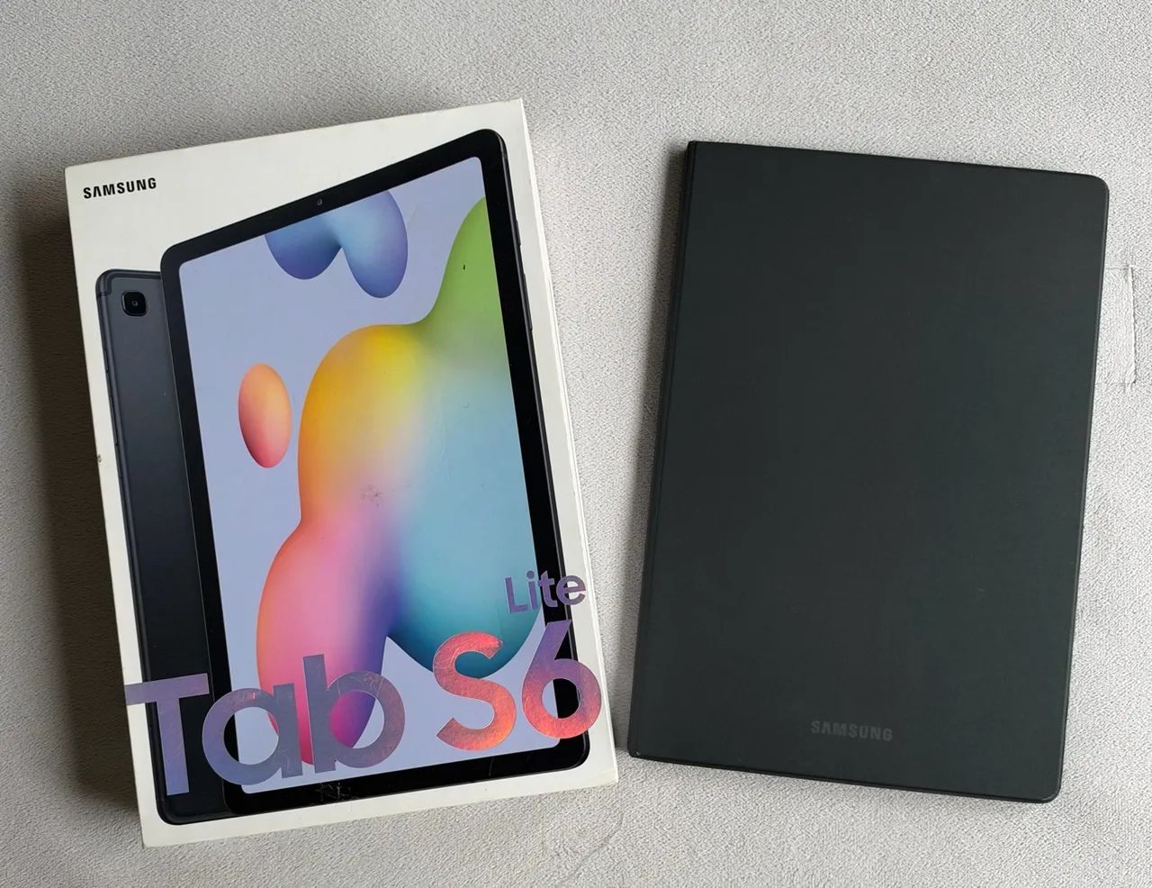 Samsung Galaxy Tab S6 Lite 64GB, Cinza, 10.4 polegadas, impecável - Foto 2
