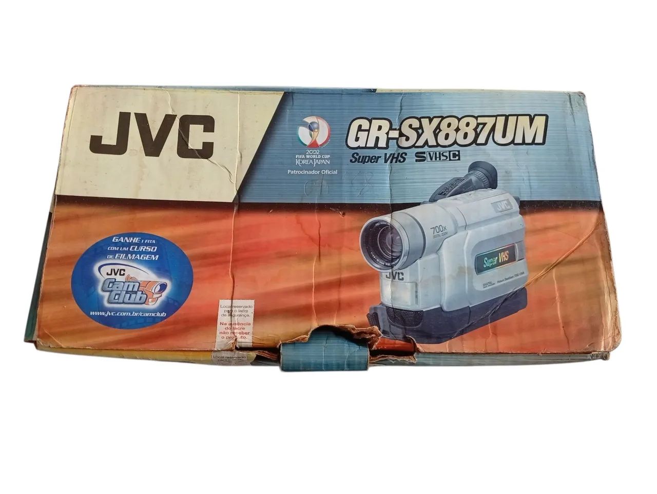 Filmadora JVC GR-SX887 UM EDIÇÃO COPA 2002 - Foto 2