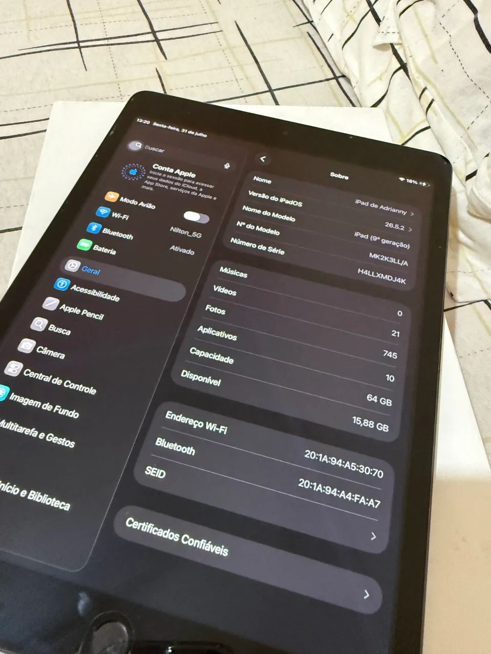 Ipad 9 64GB