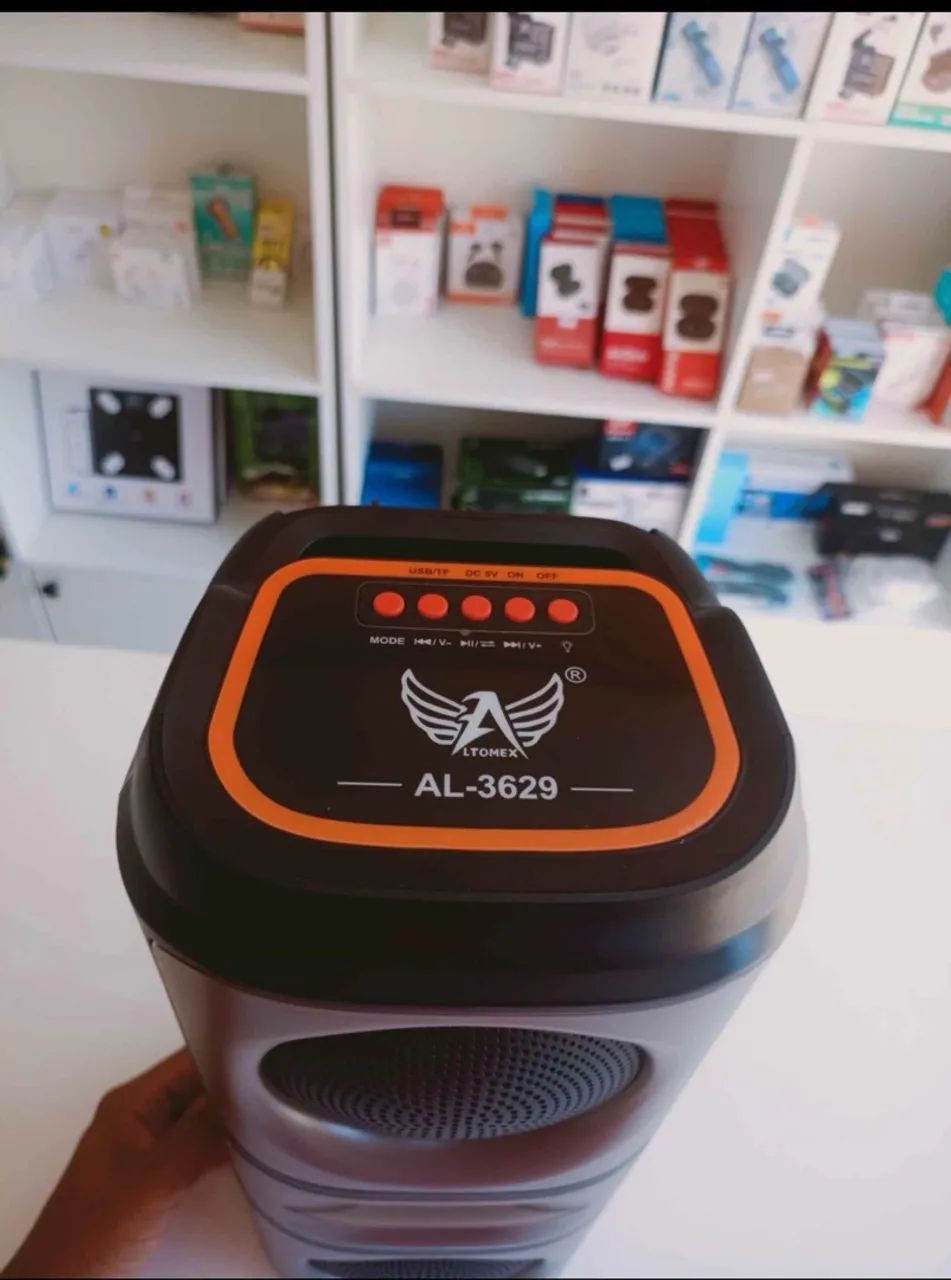 CAIXA DE SOM BLUETOOTH NOVA COM ( 3 UNIDADES DISPONÍVEIS) - Foto 3