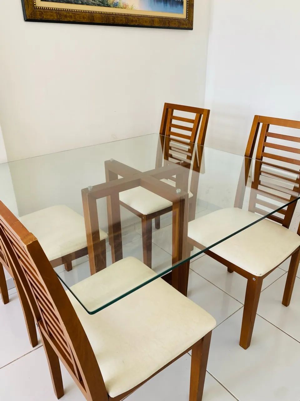 Mesa com 4 cadeiras - Foto 2