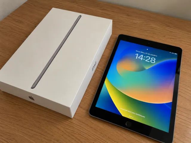 iPad 9ª Geração + Caixa + Capa + Teclado Bluetooth