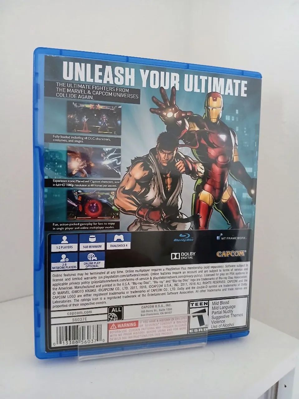 Ultimate Marvel vs Capcom 3 (ps4) Americano! - Foto 2