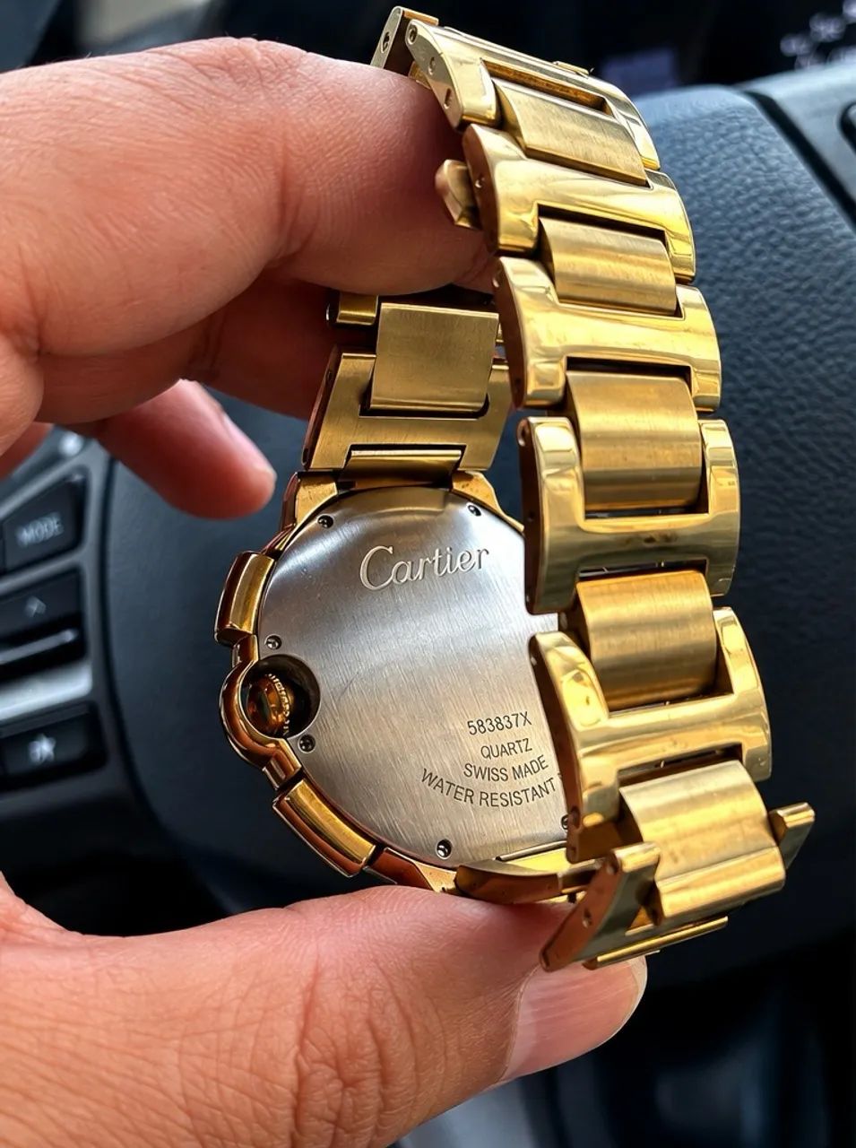 Relógio Ballon Bleu Chronograph Gold - Foto 2
