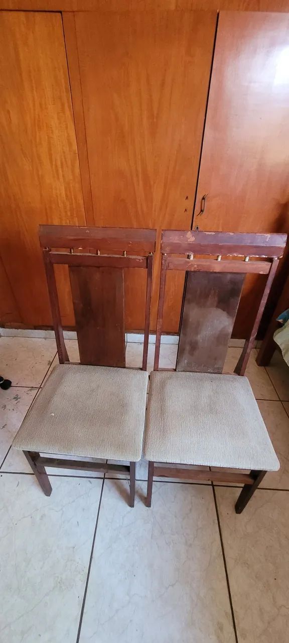 6 Cadeiras de mesa de jantar