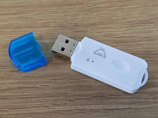 Adaptador Transmissor Musicas Áudio Bluetooth Usb Pendrive Com Microfone - Leon Gts - Foto 3