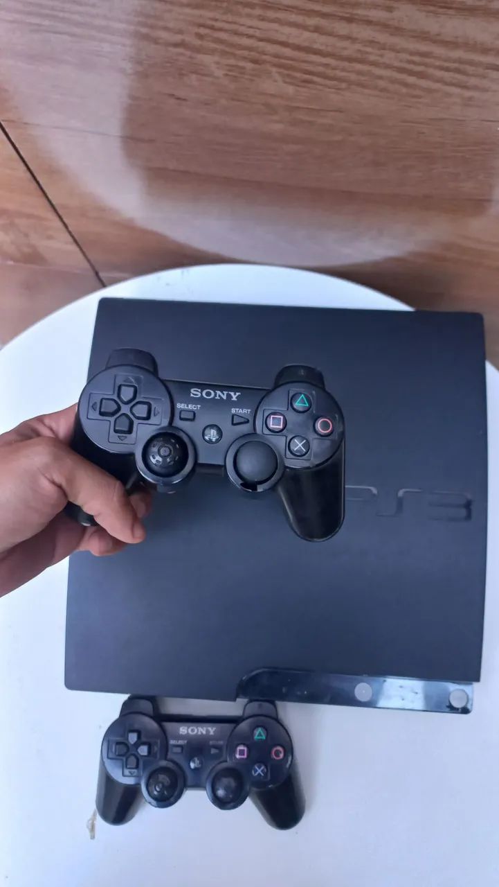 Playstation 3 Slim impecável - Foto 3