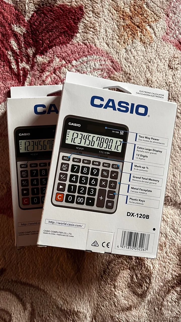 Calculadora CASIO DX-120B