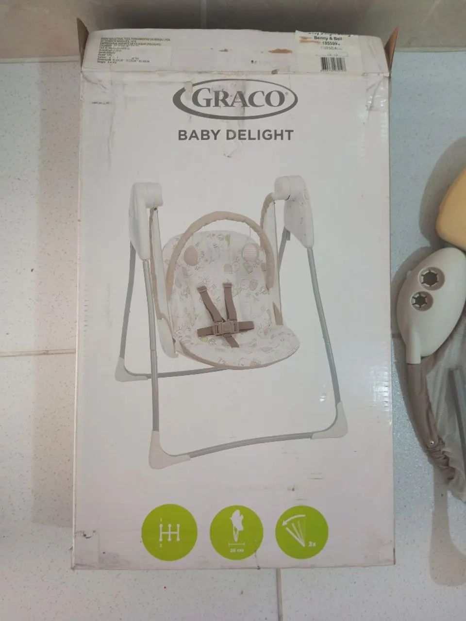 Cadeirinha de balanço automática 