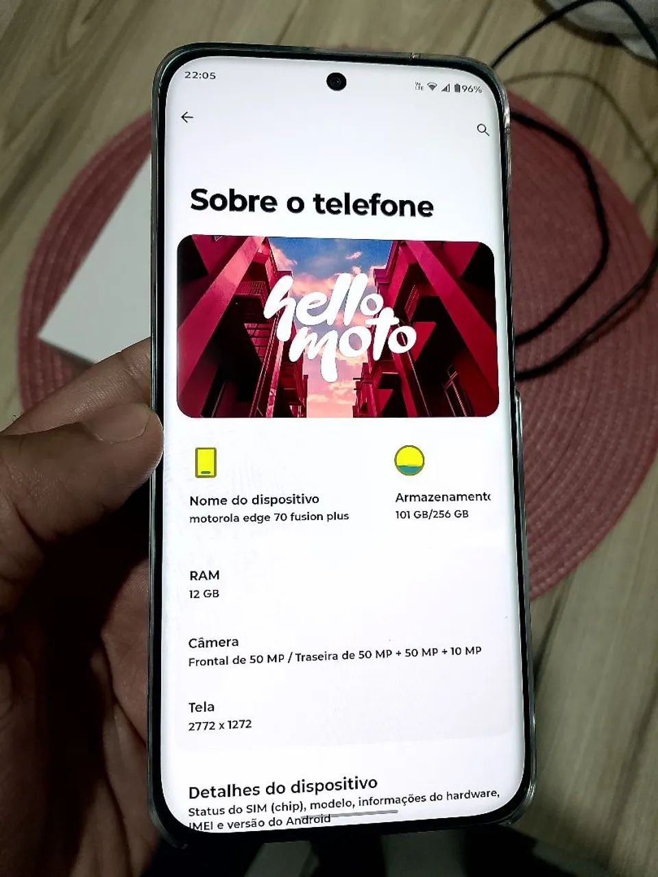 Motorola Edge 70 fusion plus 