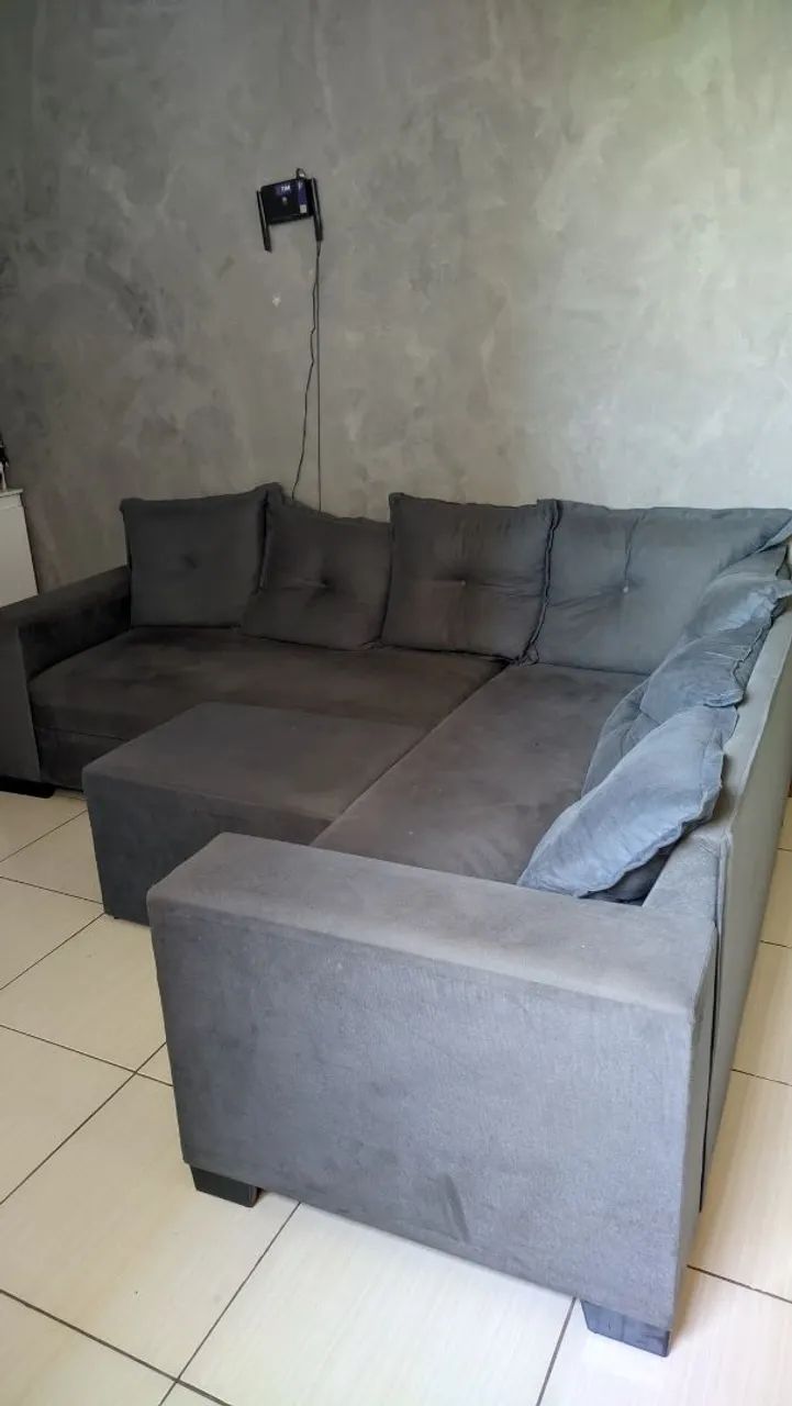 Sofá de canto com 6 lugares  - Foto 4