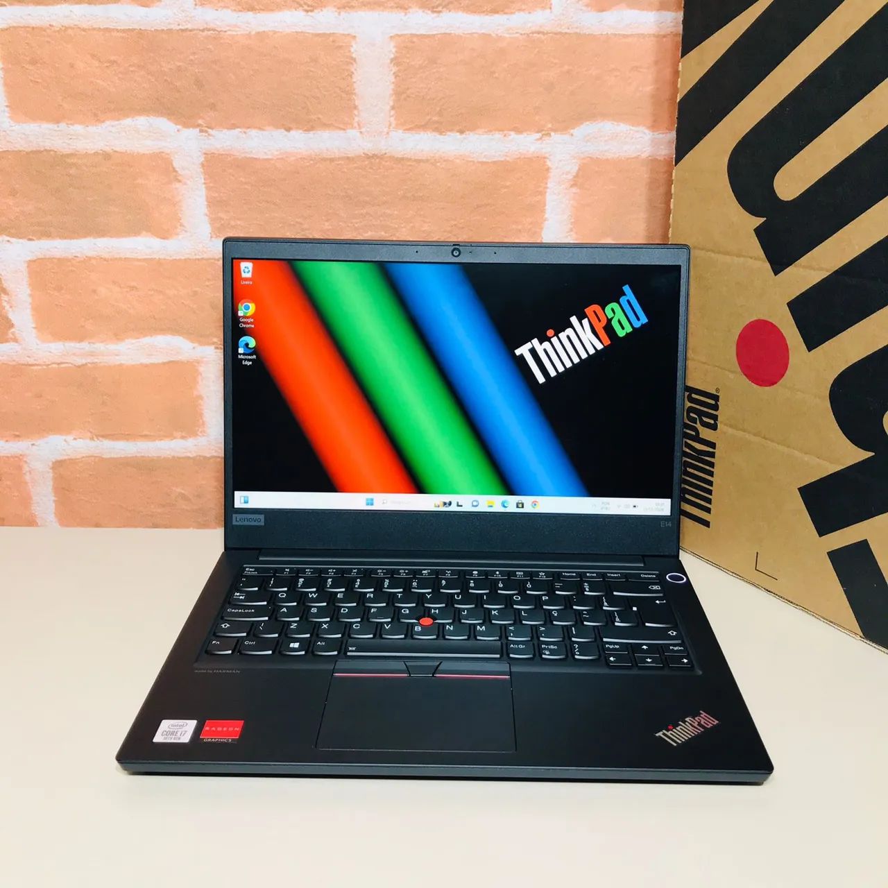 Notebook Thinkpad i7 de 10ª Geração/ Ram 16GB/ Ssd 256GB/ Placa AMD Radeon 2GB 