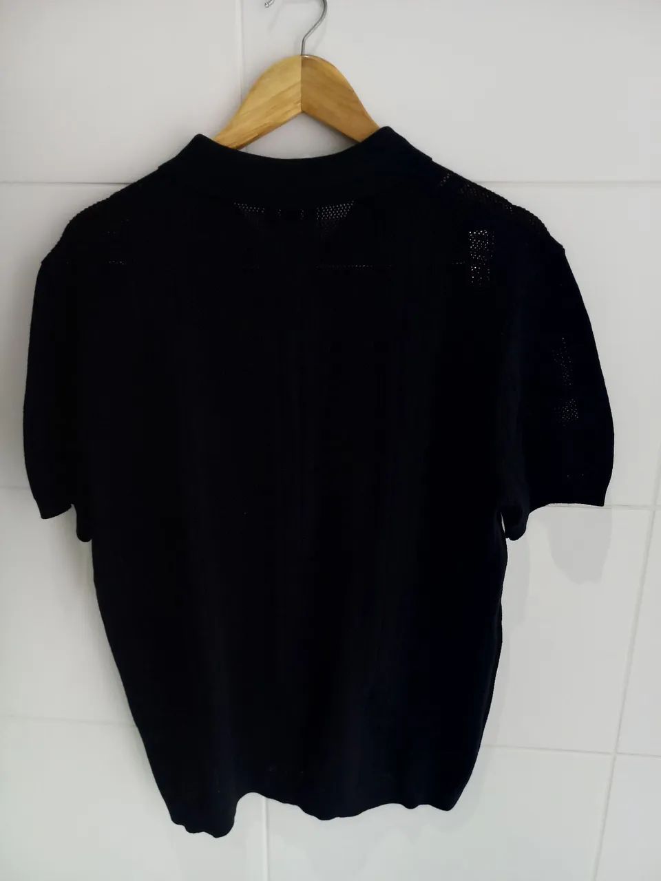 Polo mesh masculina  - Foto 2
