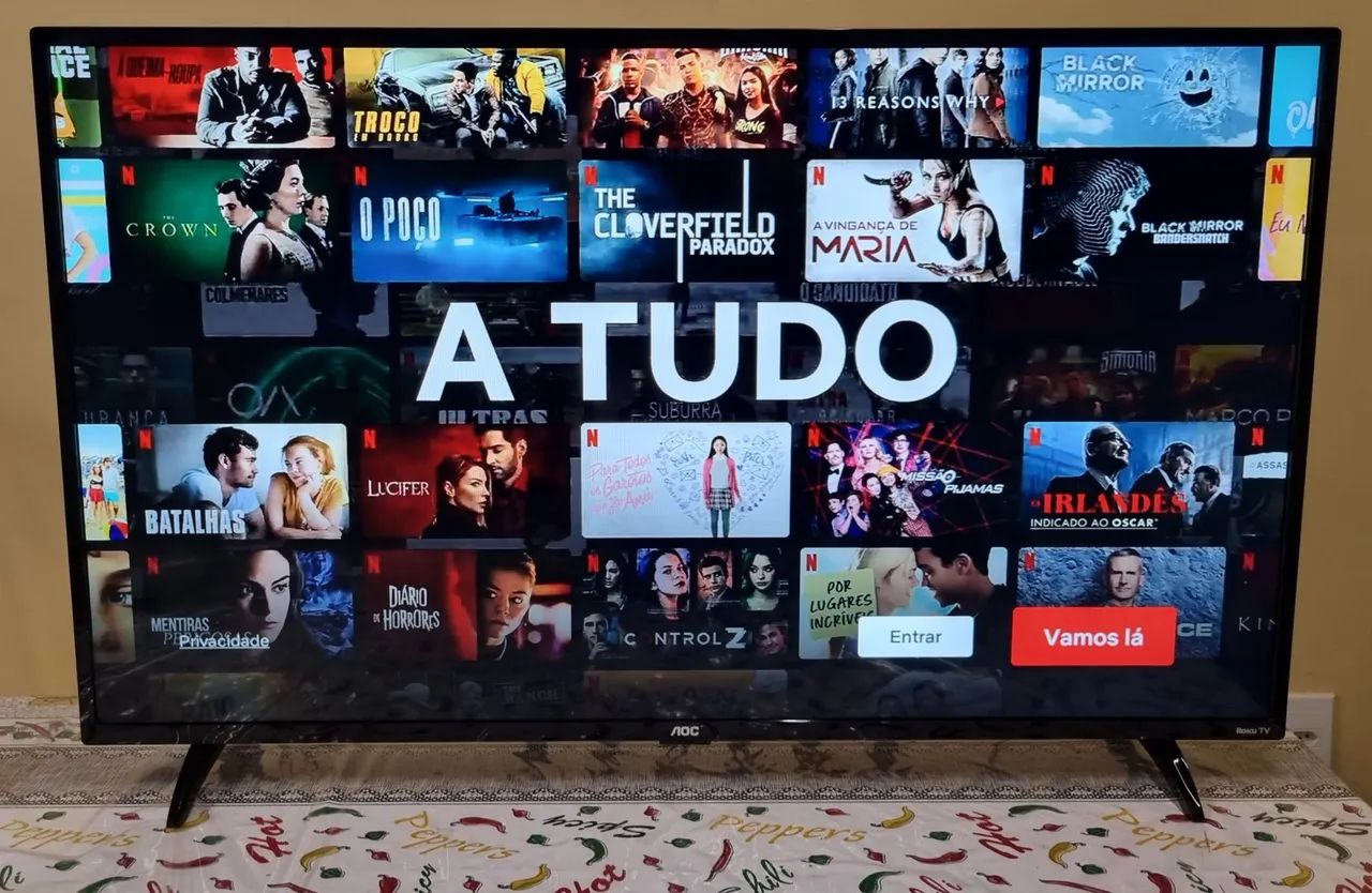 TV AOC ROKU LED FULL HD SMART WI-FI 43 POLEGADAS  - Foto 2