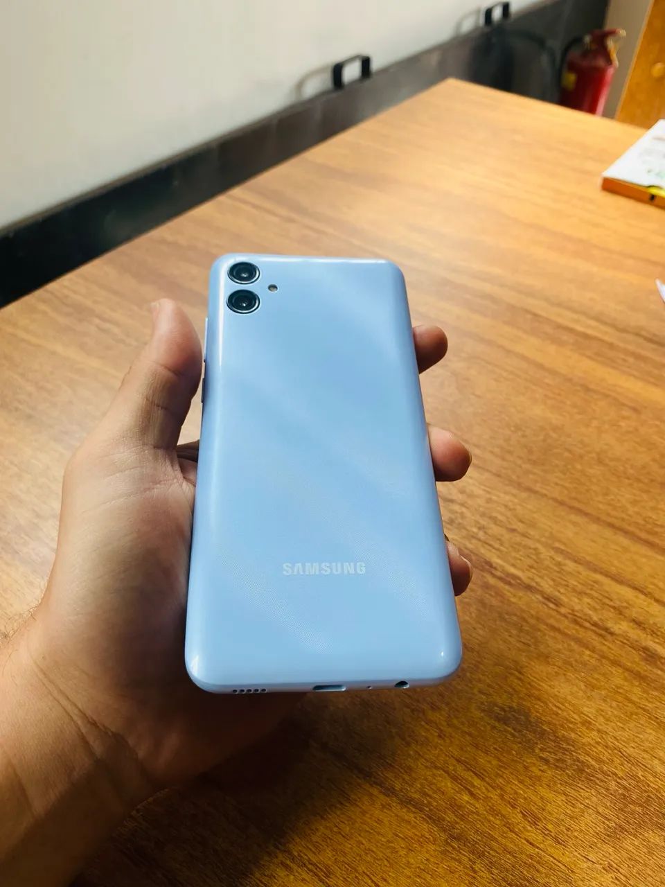 Celular Samsung Galaxy A04e 64 GB Azul Claro - Foto 2