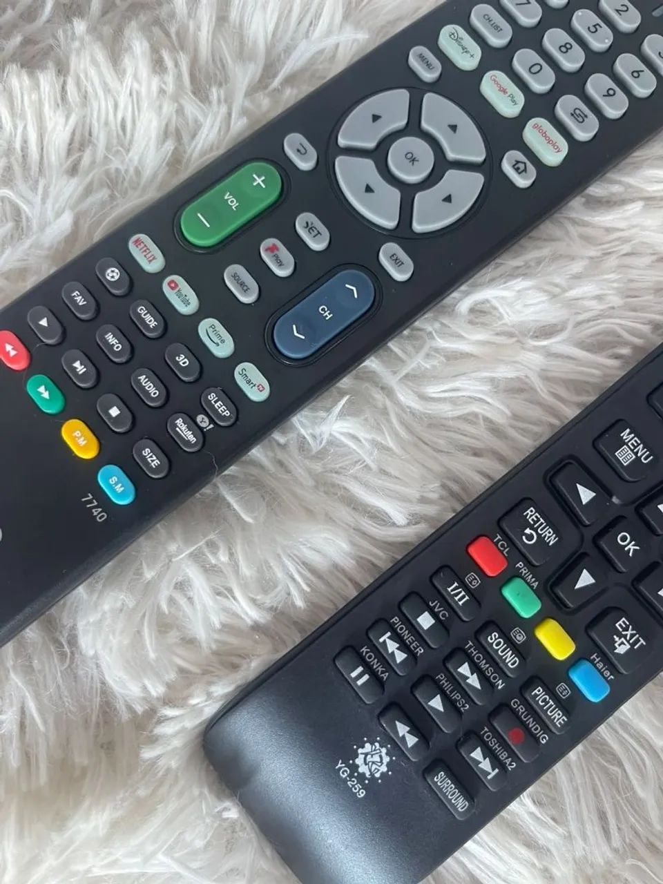 Controle tv universal 