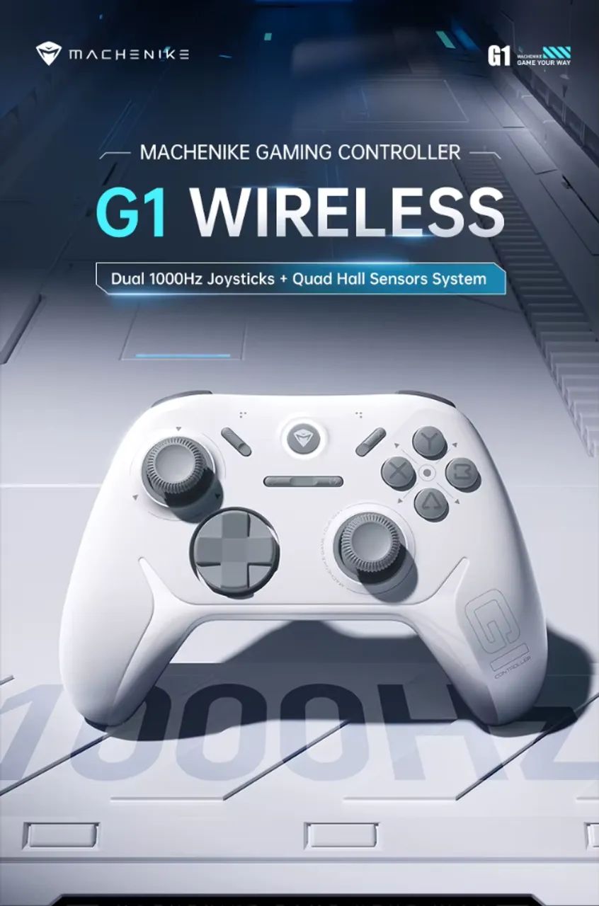 Machenike G1 Controle sem fio Hall Effect PC Switch Android - Novo na caixa - Foto 3