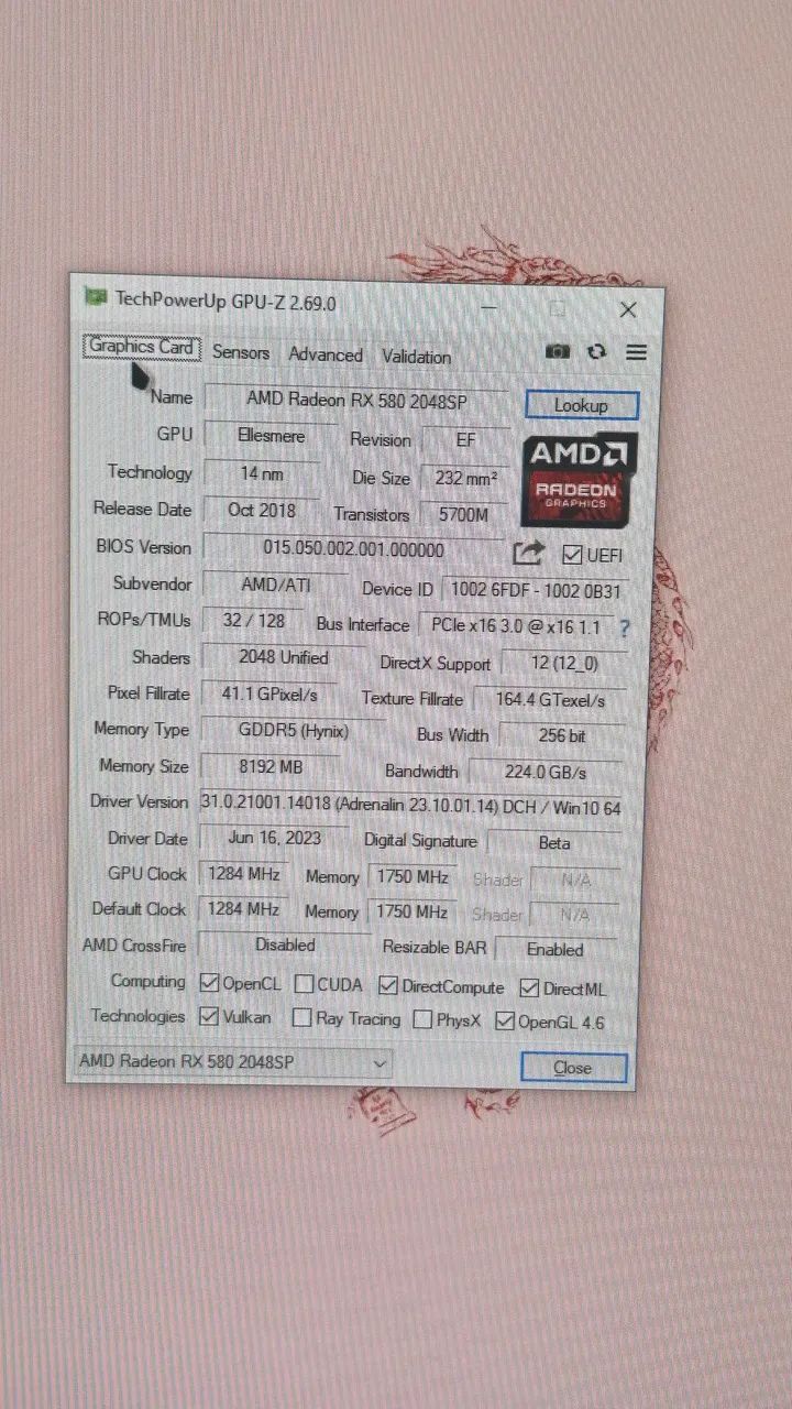 RX 580 8GB466469616658698242