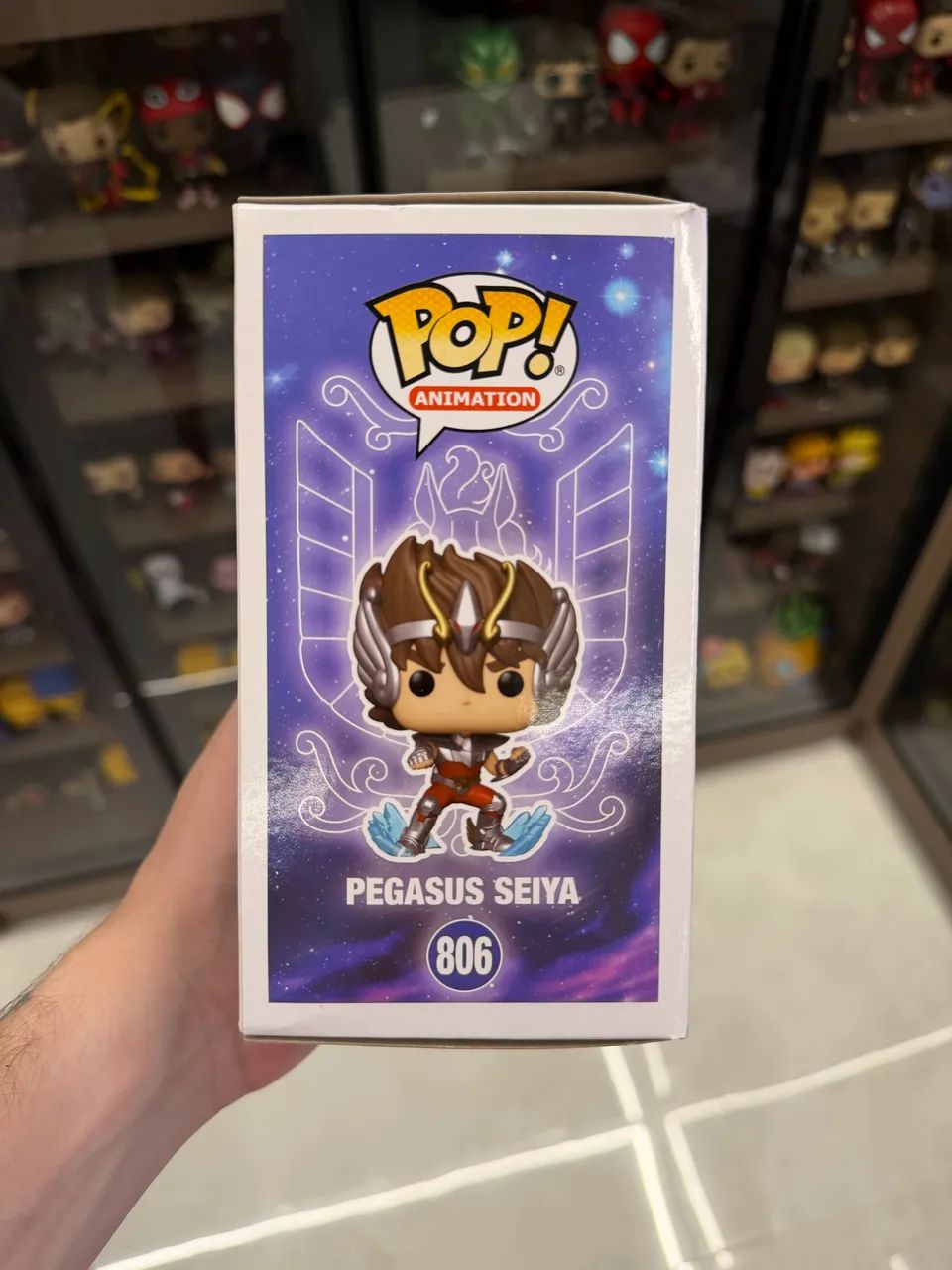 Funko Pop Pegasus Seiya - 806 Cavaleiros do Zodíaco - Foto 3