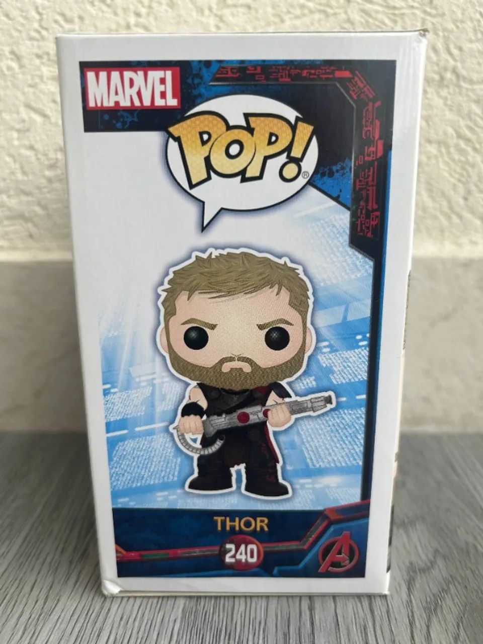Funko Thor Ragnarok Marvel Original e Novo - Foto 2