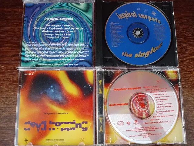 cd inspiral carpets the singles e devil hopping  - Foto 3