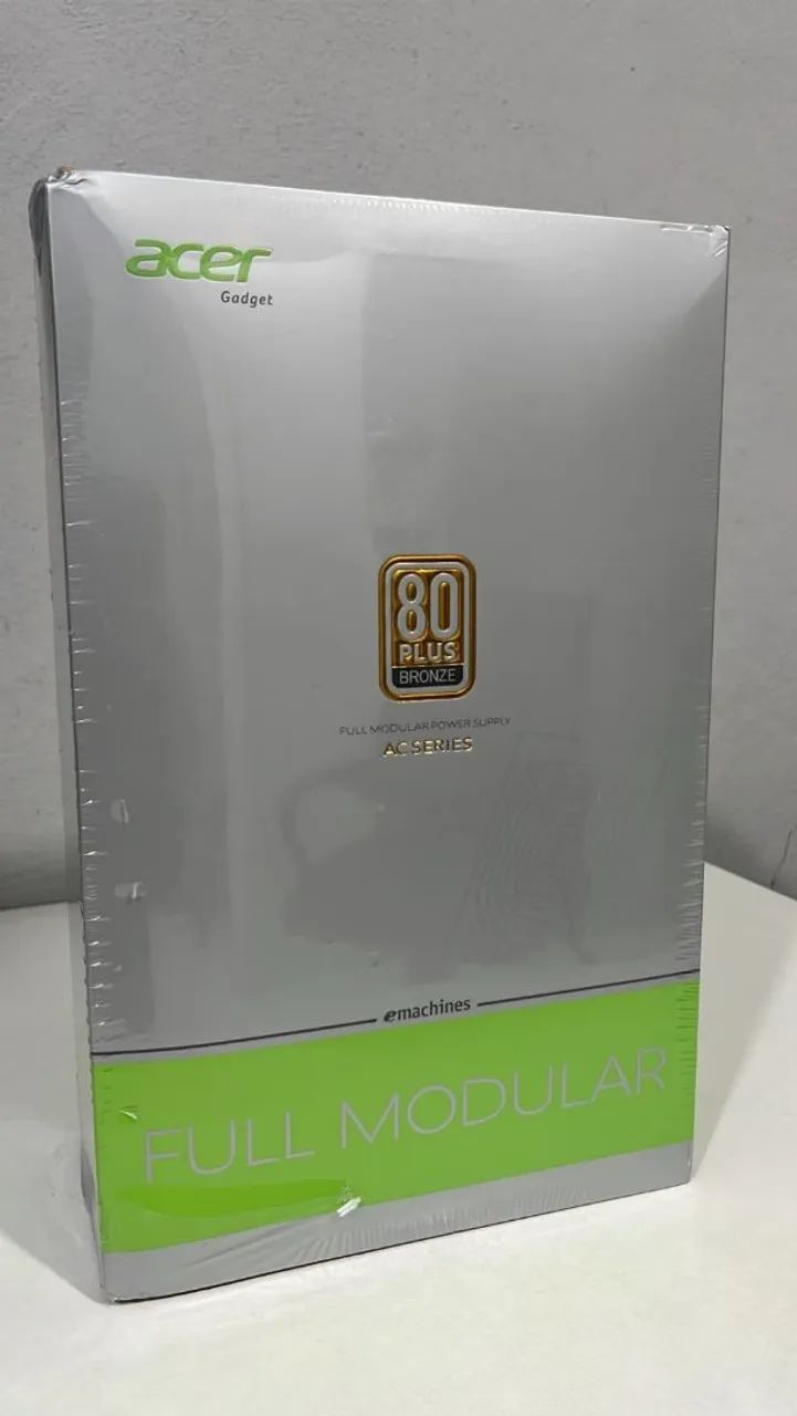 Fonte Acer 650w Ac650 80 Plus Bronze Full Modular