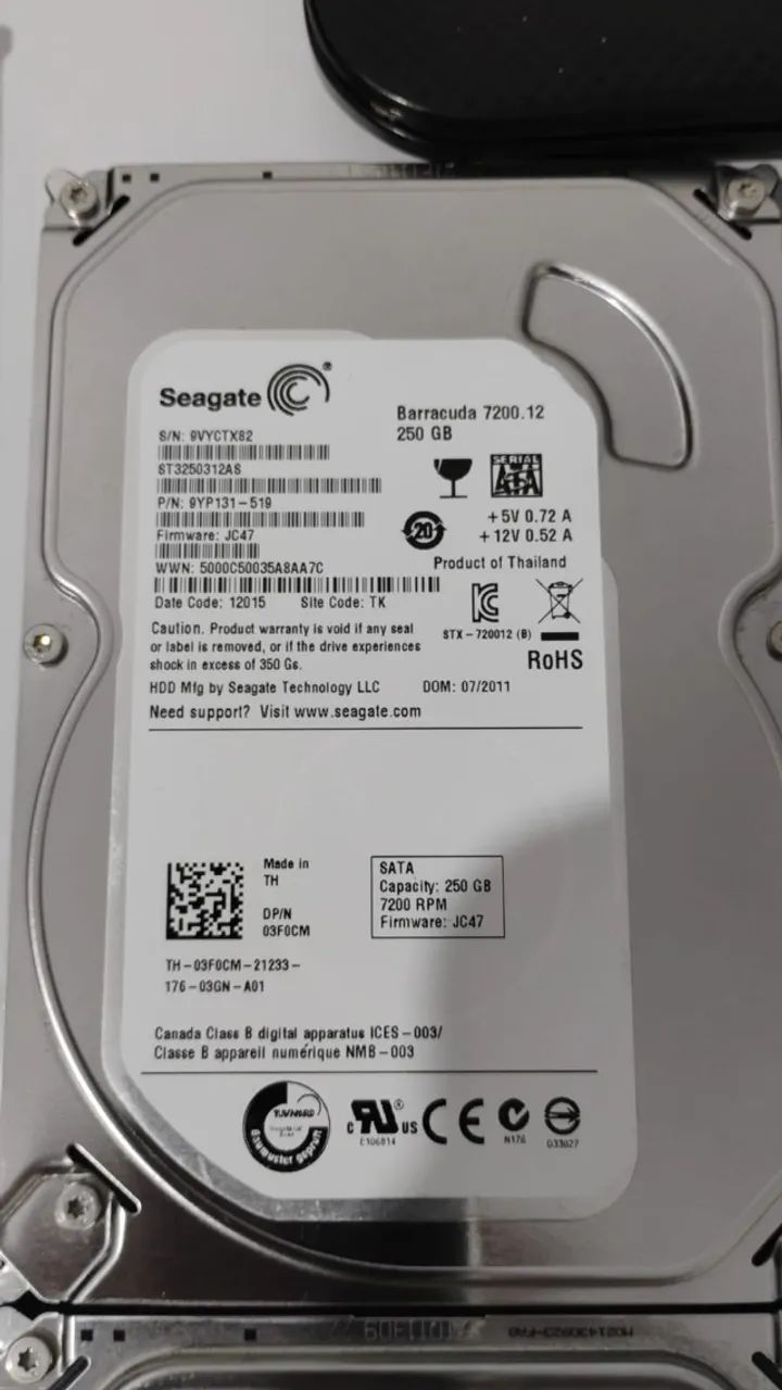 HD - disco rígido SEAGATE - para desktops - Foto 3