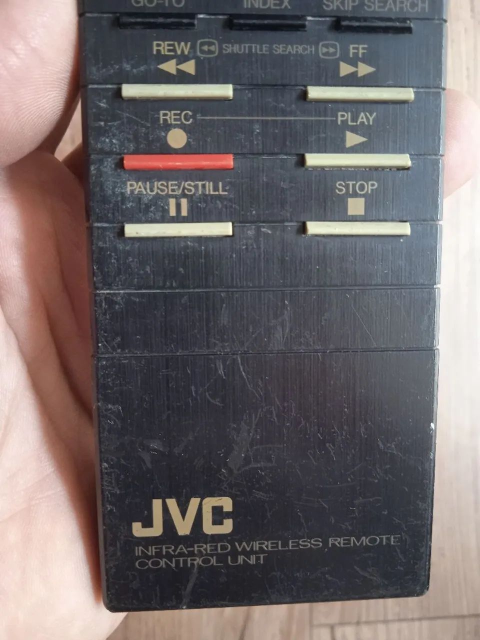 Controle remoto JVC para videocassete modelo HR-J507MS funcionando <br> - Foto 4