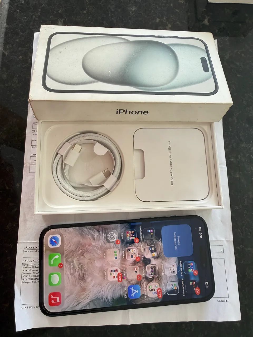 Iphone 15 Plus, 256GB - Completo e Nota Fiscal. - Foto 2