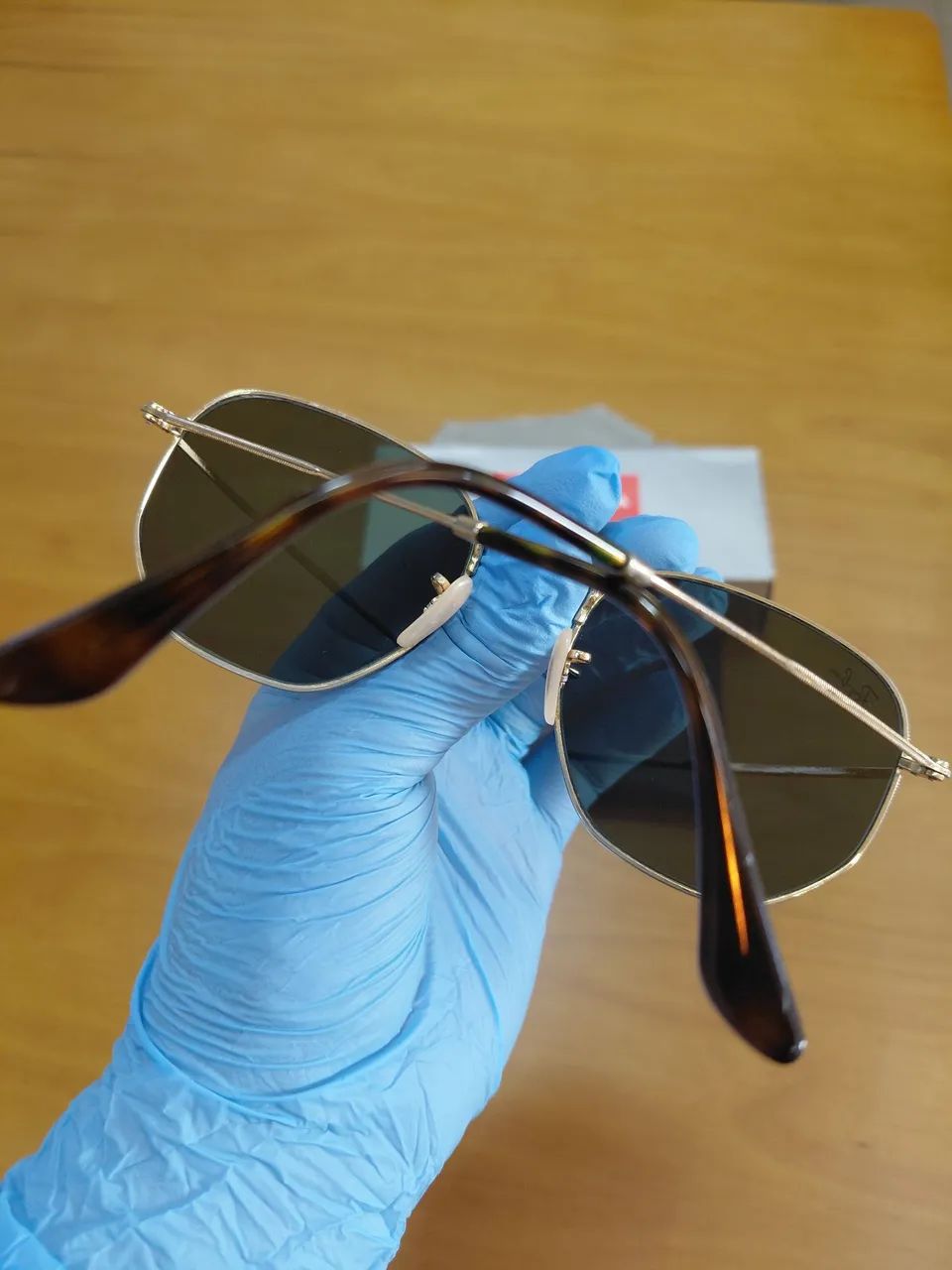 Óculos de Sol Hexagonal Ray-Ban RB3548N - Foto 3