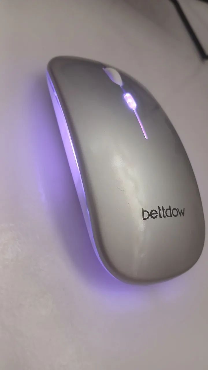 Mouse Bettdow sem fio recarregável - Foto 2