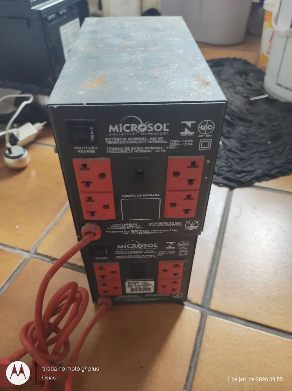 Módulo sol 220/110 volts