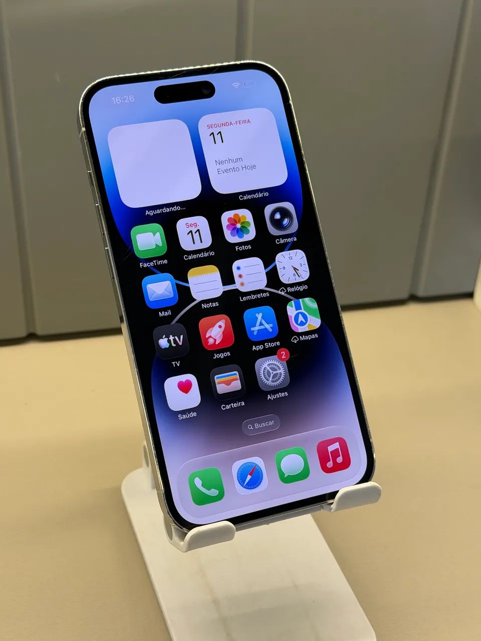 iPhone 14 Pro 256gb Branco Semi Novo | Loja Física - Celulares e