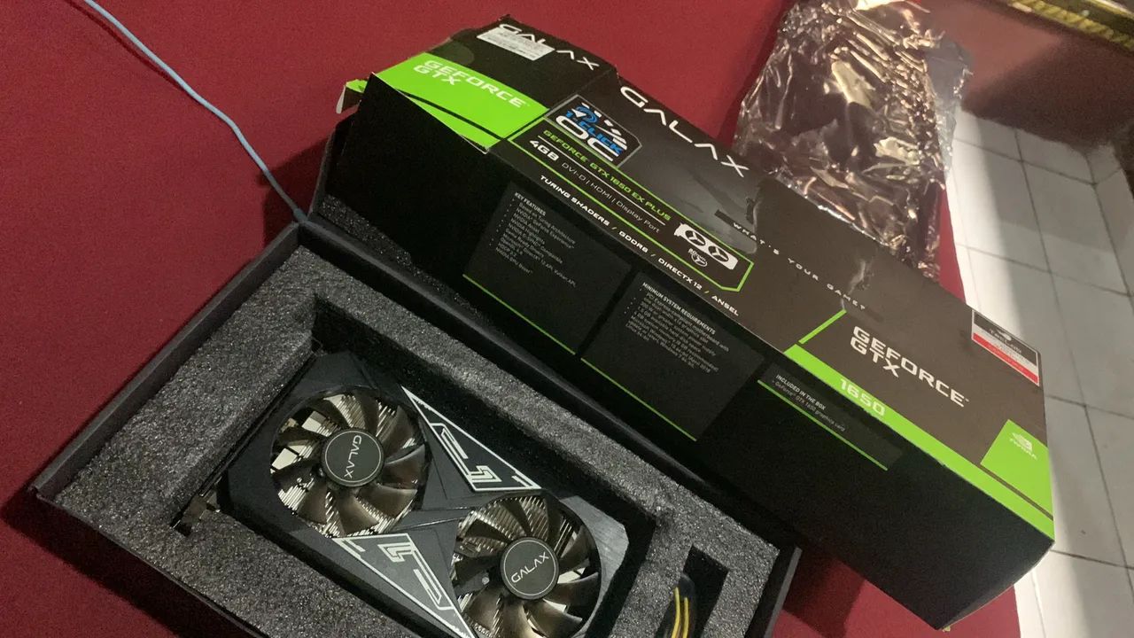 Placa de vídeo gtx 1650 